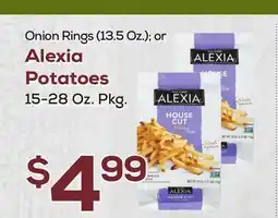 DeCicco & Sons Alexia Potatoes offer
