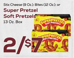 DeCicco & Sons Super Pretzel Soft Pretzels 13 Oz. Box offer