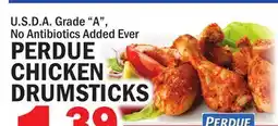 Bravo Supermarkets PERDUE CHICKEN DRUMSTICKS offer