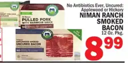 Bravo Supermarkets NIMAN RANCH SMOKED BACON offer
