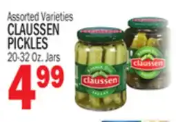Bravo Supermarkets CLAUSSEN PICKLES offer