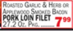 Bravo Supermarkets PORK LOIN FILET offer