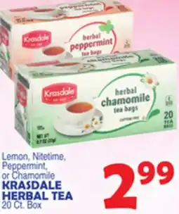 Bravo Supermarkets KRASDALE HERBAL TEA offer