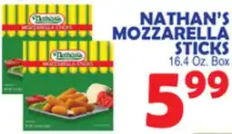 Bravo Supermarkets NATHAN'S MOZZARELLA STICKS offer