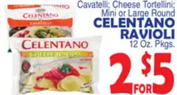Bravo Supermarkets CELENTANO RAVIOLI offer