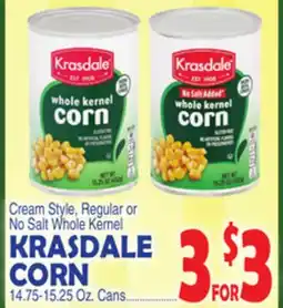 Bravo Supermarkets KRASDALE CORN offer