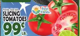 Bravo Supermarkets FRESH FROM FLORIDA SLICING TOMATOES offer