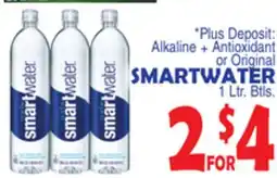Bravo Supermarkets SMARTWATER offer