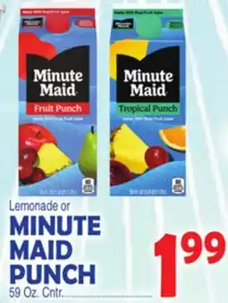 Bravo Supermarkets MINUTE MAID PUNCH offer