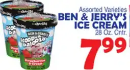 Bravo Supermarkets BEN & JERRY'S ICE CREAM offer