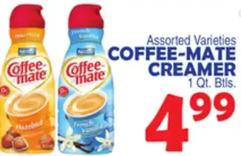 Bravo Supermarkets COFFEE-MATE CREAMER offer