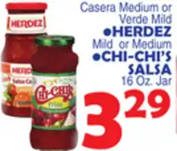 Bravo Supermarkets HERDEZ, CHI-CHI'S SALSA offer