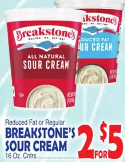 Bravo Supermarkets BREAKSTONE'S SOUR CREAM offer