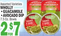 Bravo Supermarkets WHOLLY GUACAMOLE, AVOCADO DIP offer