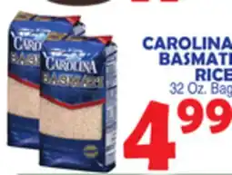 Bravo Supermarkets CAROLINA BASMATI RICE offer