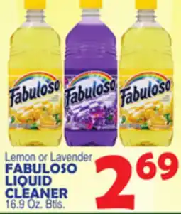 Bravo Supermarkets FABULOSO LIQUID CLEANER offer