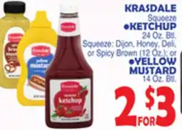 Bravo Supermarkets KRASDALE Squeeze offer