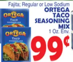 Bravo Supermarkets ORTEGA TACO SEASONING MIX offer