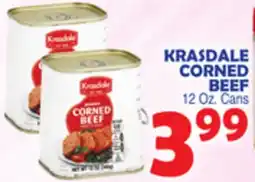 Bravo Supermarkets KRASDALE CORNED BEEF offer
