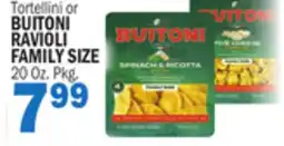 Bravo Supermarkets BUITONI RAVIOLI FAMILY SIZE offer