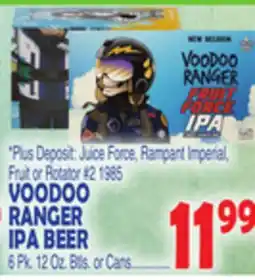 Bravo Supermarkets VOODOO RANGER IPA BEER offer