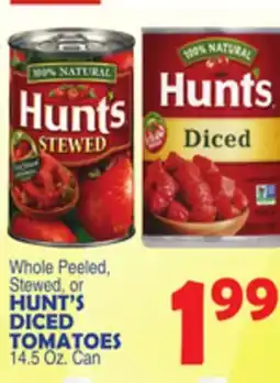Bravo Supermarkets HUNT'S DICED TOMATOES offer