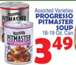 Bravo Supermarkets PROGRESSO PITMASTER SOUP offer