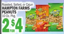 Bravo Supermarkets HAMPTON FARMS PEANUTS offer