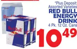 Bravo Supermarkets RED BULL ENERGY DRINK offer