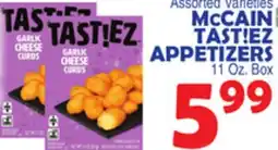 Bravo Supermarkets MCCAIN TAST! EZ APPETIZERS offer