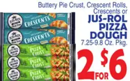 Bravo Supermarkets JUS-ROL PIZZA DOUGH offer