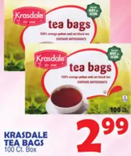Bravo Supermarkets KRASDALE TEA BAGS offer