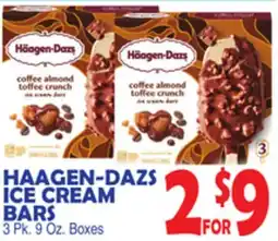 Bravo Supermarkets HAAGEN-DAZS ICE CREAM BARS offer
