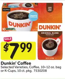 Stop&Shop Dunkin' Coffee offer