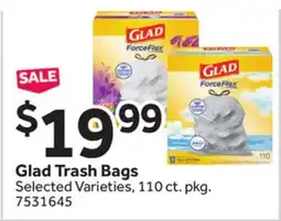 Stop&Shop Glad Trash Bags offer