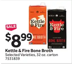 Stop&Shop Kettle & Fire Bone Broth offer