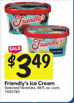 Stop&Shop Friendly's Ice Cream offer