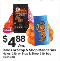 Stop&Shop Halos or Stop & Shop Mandarins offer