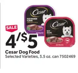 Stop&Shop Cesar Dog Food offer