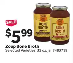 Stop&Shop Zoup Bone Broth offer