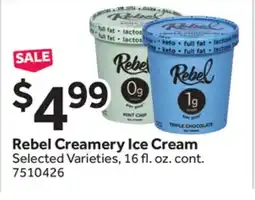 Stop&Shop Rebel Creamery Ice Cream offer
