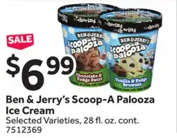 Stop&Shop Ben & Jerry's Scoop-A Palooza Ice Cream offer
