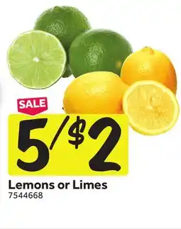 Stop&Shop Lemons or Limes offer