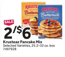 Stop&Shop Krusteaz Pancake Mix offer