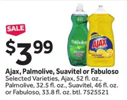 Stop&Shop Ajax, Palmolive, Suavitel or Fabuloso offer