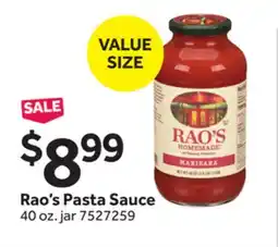 Stop&Shop Rao's Pasta Sauce offer
