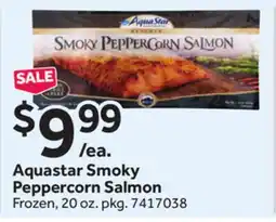 Stop&Shop Aquastar Smoky Peppercorn Salmon offer