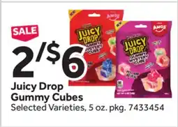 Stop&Shop Juicy Drop Gummy Cubes offer