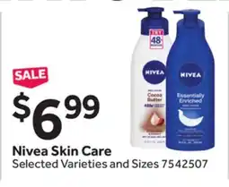 Stop&Shop Nivea Skin Care offer