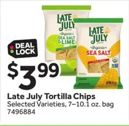 Stop&Shop Late July Tortilla Chips offer